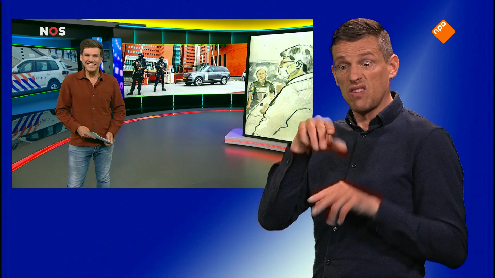 NOS Jeugdjournaal met gebarentolk
