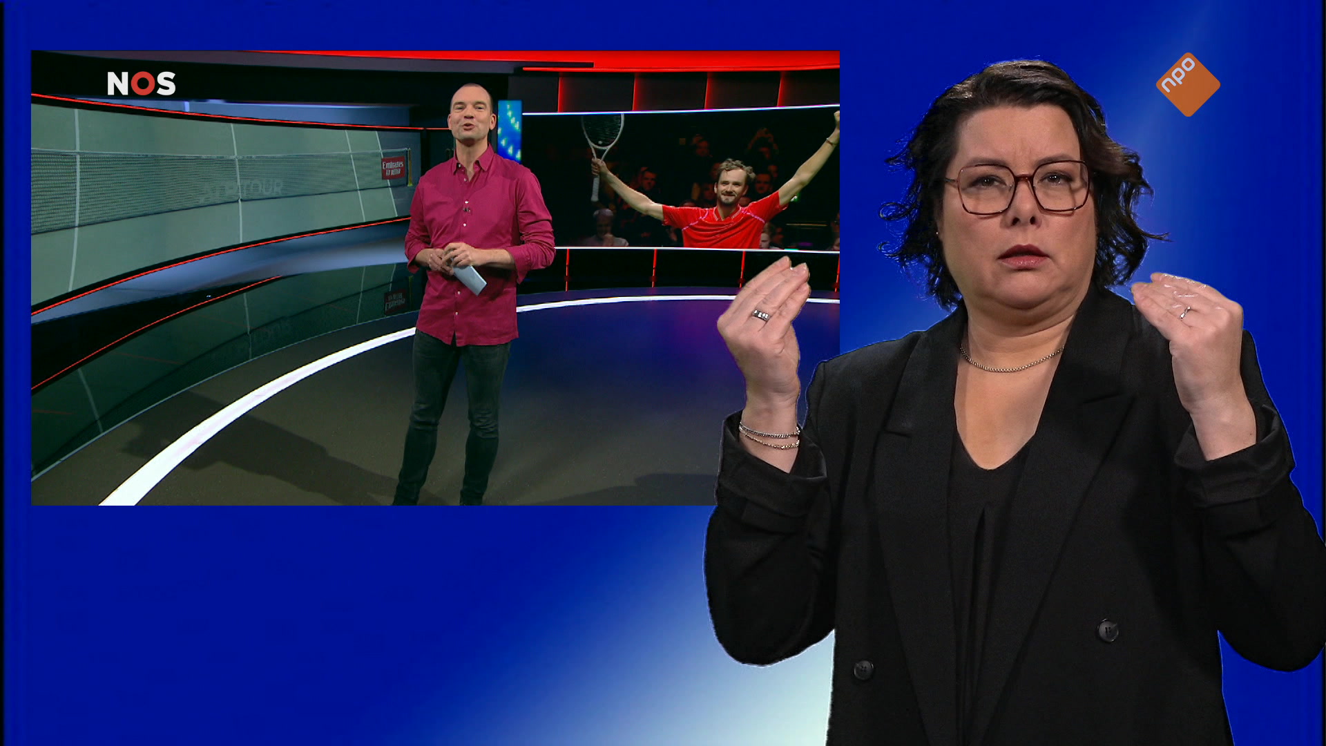 NOS Jeugdjournaal met gebarentaal