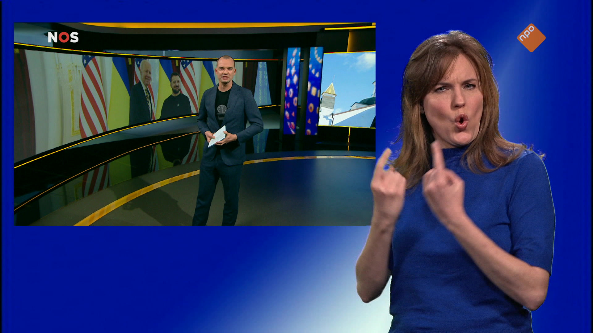 NOS Jeugdjournaal met gebarentaal