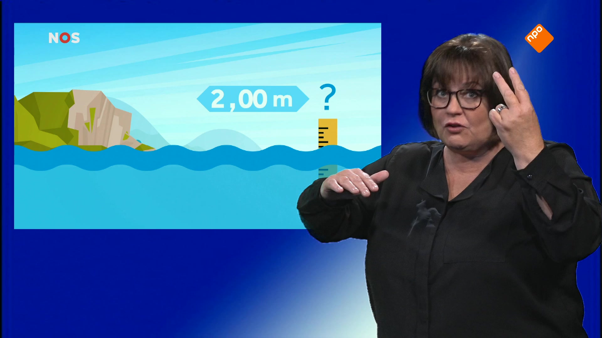 NOS Jeugdjournaal met gebarentolk
