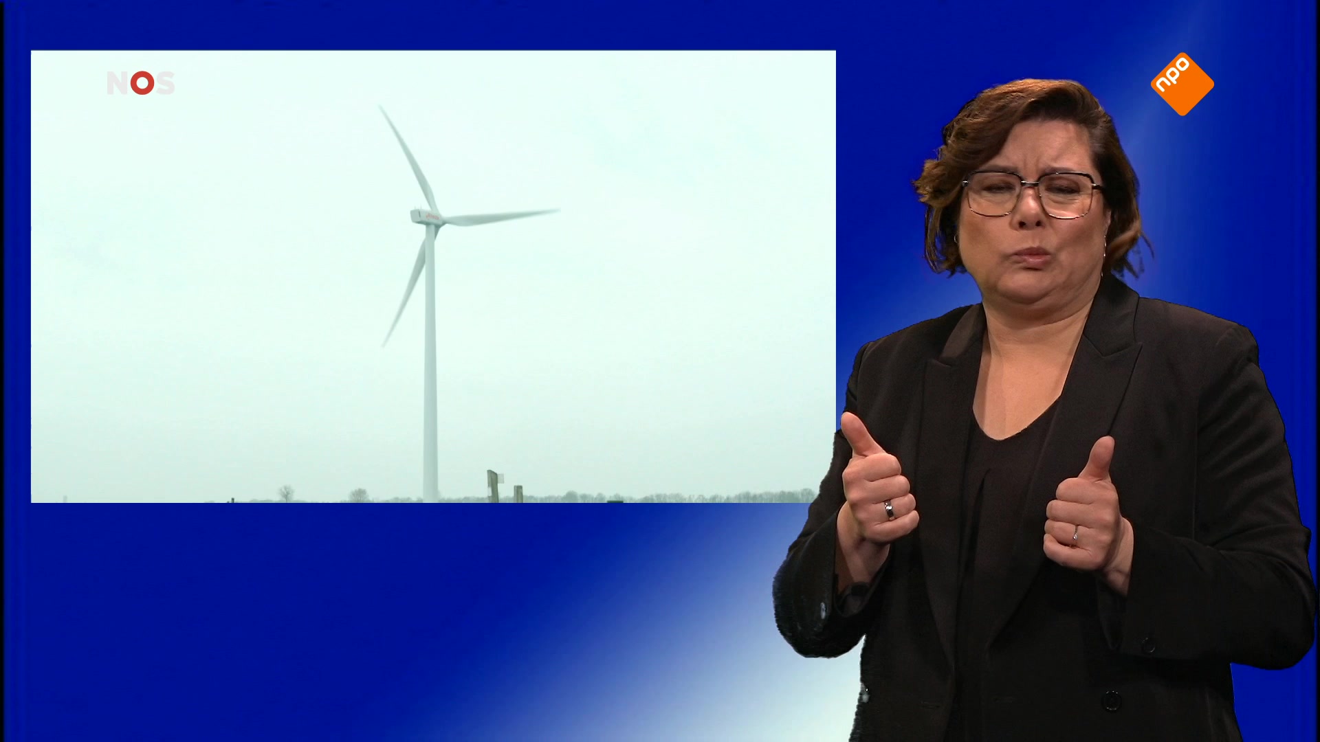 NOS Jeugdjournaal met gebarentolk