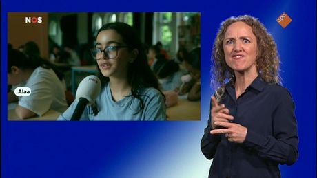NOS Jeugdjournaal met gebarentaal