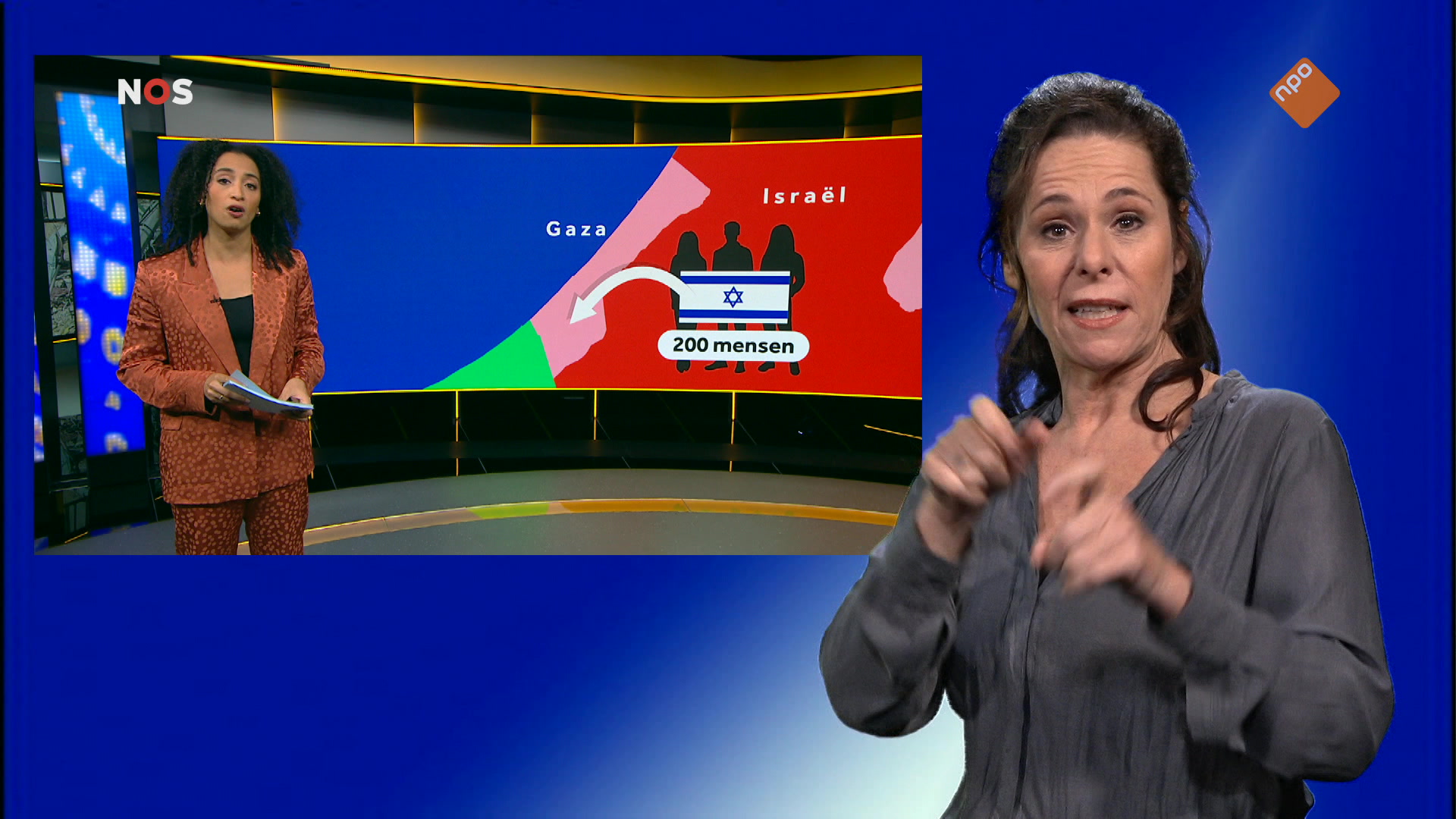 NOS Jeugdjournaal met gebarentaal