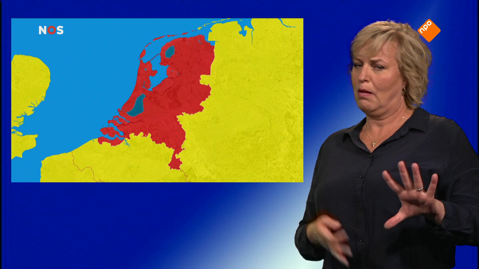 NOS Jeugdjournaal met gebarentolk