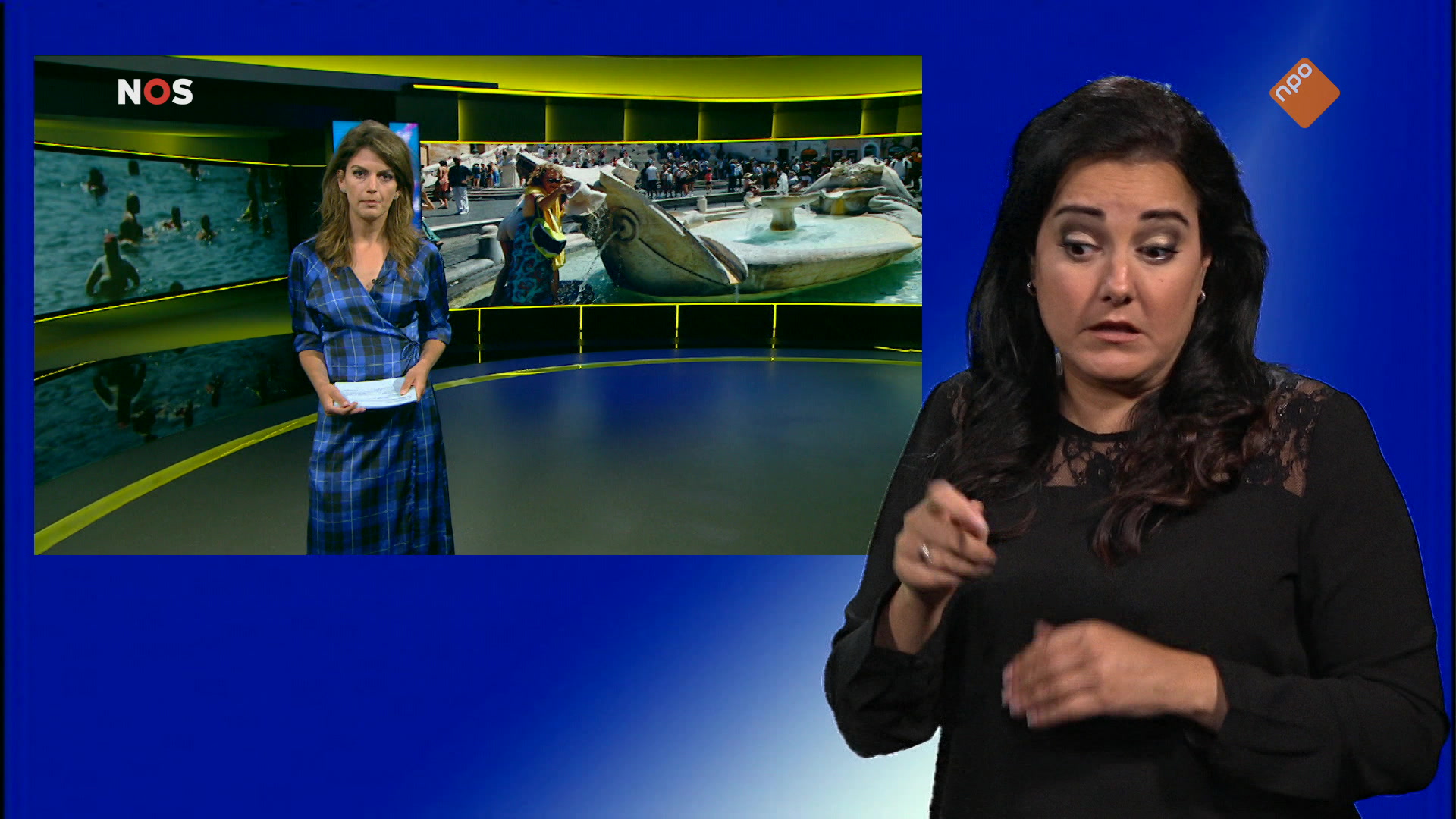 NOS Jeugdjournaal met gebarentaal