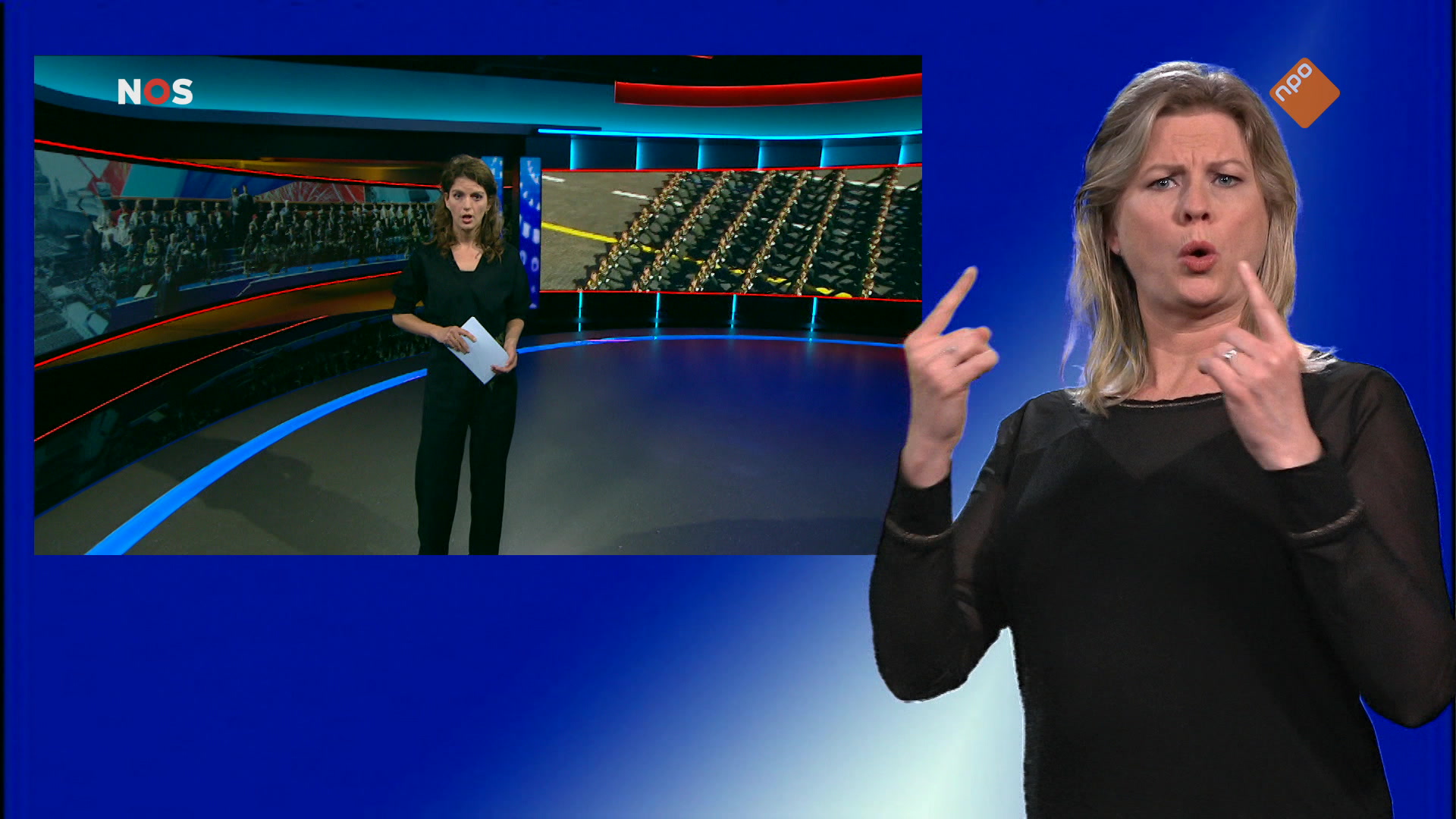 NOS Jeugdjournaal met gebarentaal