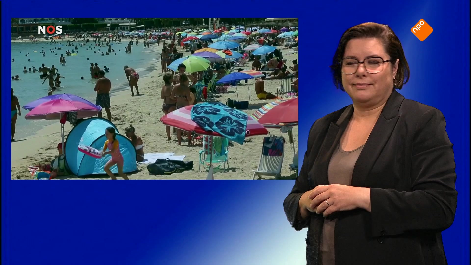 NOS Jeugdjournaal met gebarentolk