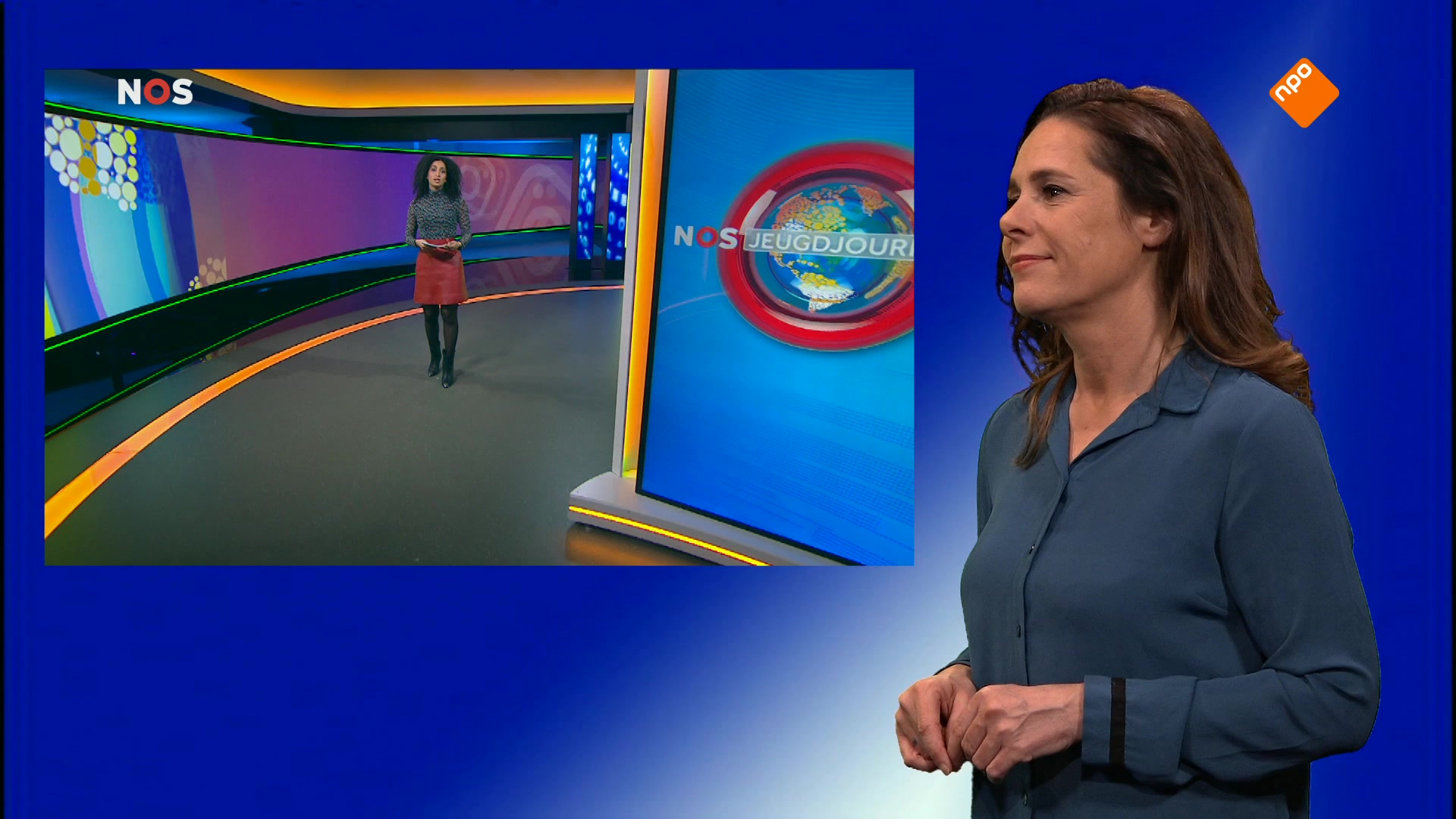 NOS Jeugdjournaal met gebarentolk