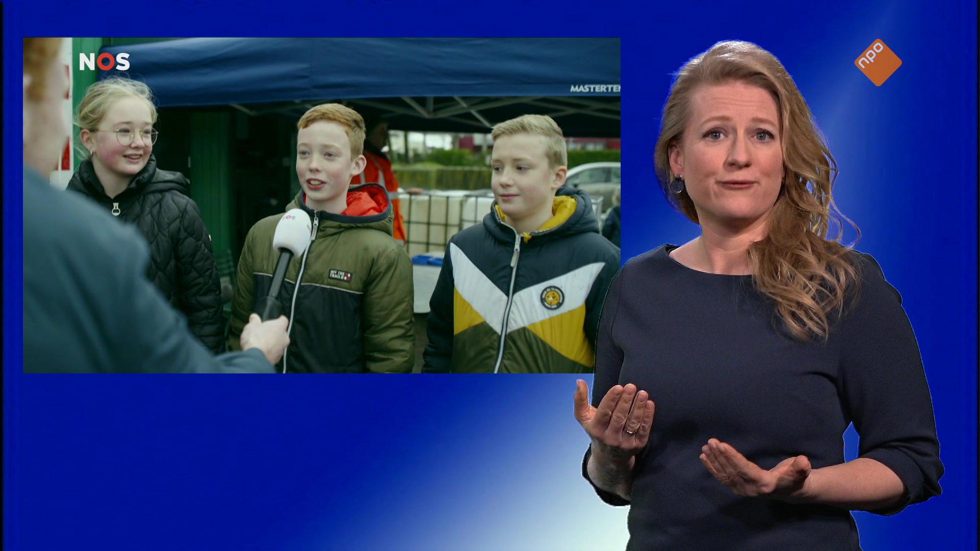 NOS Jeugdjournaal met gebarentaal