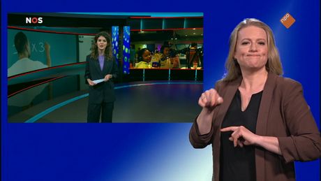 NOS Jeugdjournaal met gebarentaal