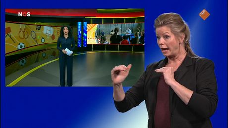 NOS Jeugdjournaal met gebarentaal