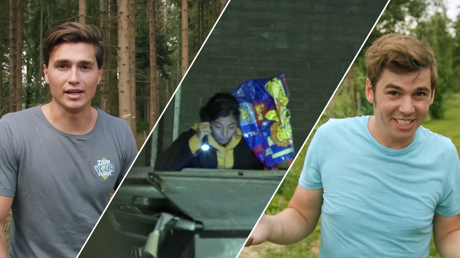 Biodiversiteit in het bos, poep verzamelen en s...
