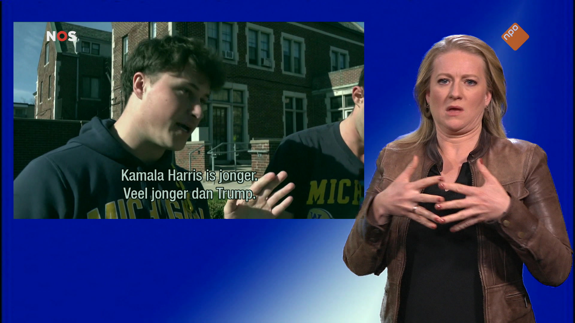 NOS Jeugdjournaal met gebarentaal