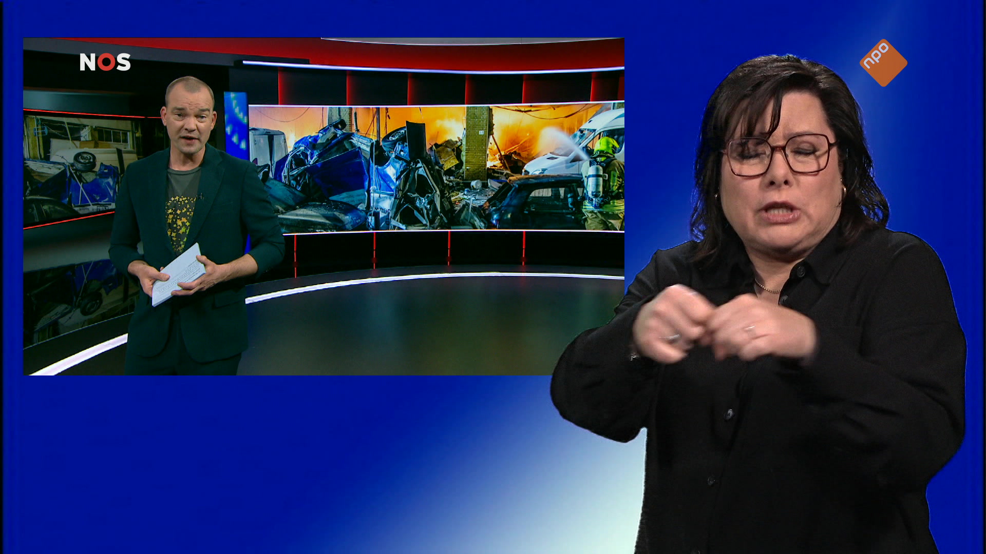 NOS Jeugdjournaal met gebarentaal