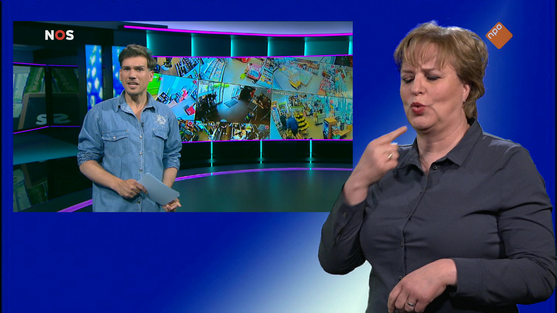 NOS Jeugdjournaal met gebarentaal