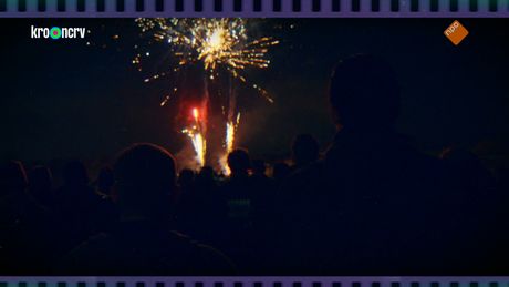Klaas is voor één dag vliegshowpyrotechnicus
