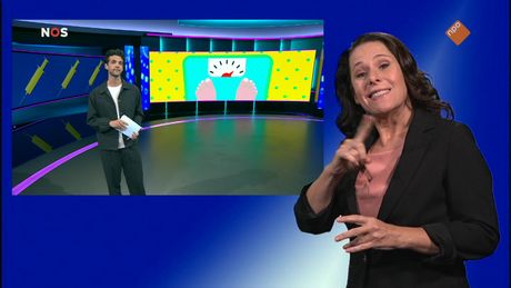 NOS Jeugdjournaal met gebarentaal