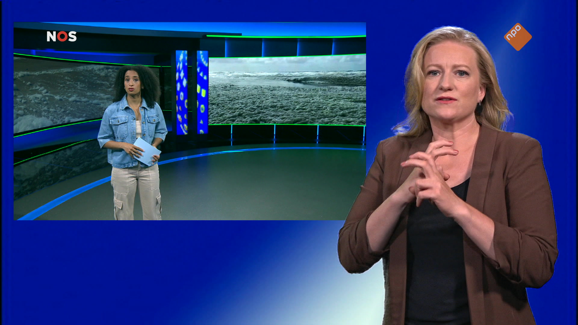 NOS Jeugdjournaal met gebarentaal