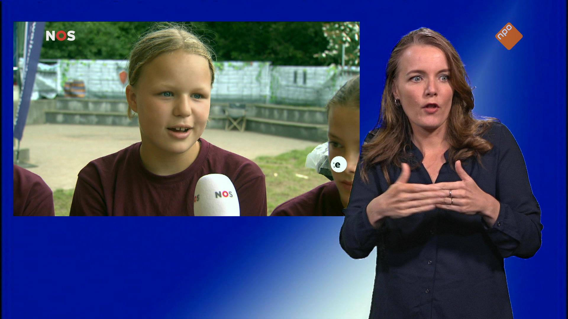 NOS Jeugdjournaal met gebarentaal