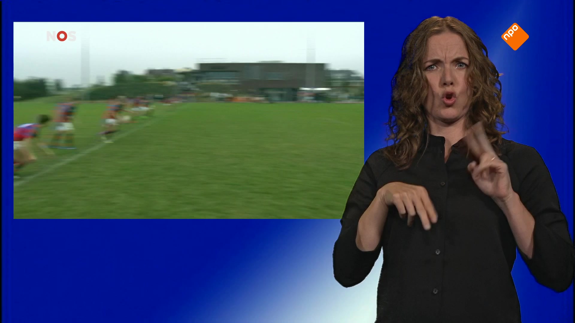 NOS Jeugdjournaal met gebarentolk