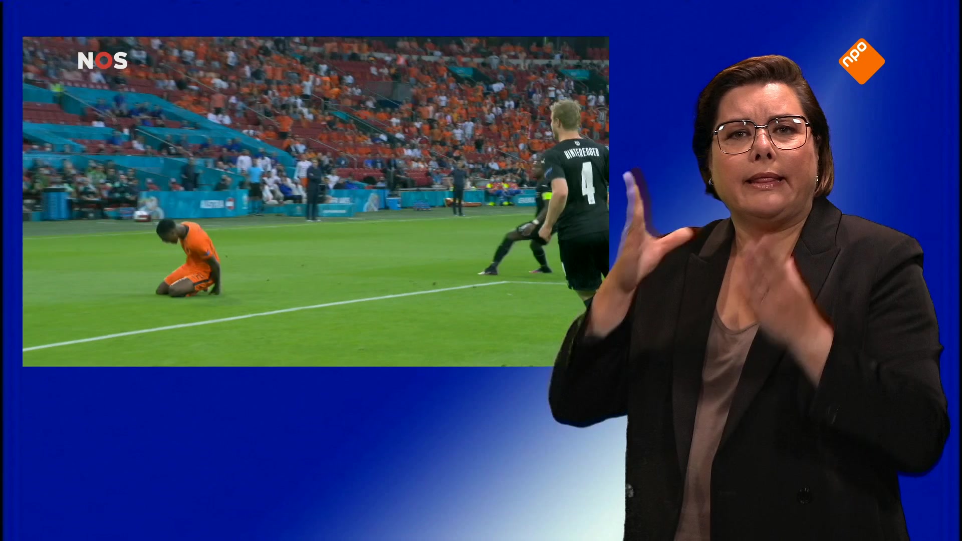 NOS Jeugdjournaal met gebarentolk