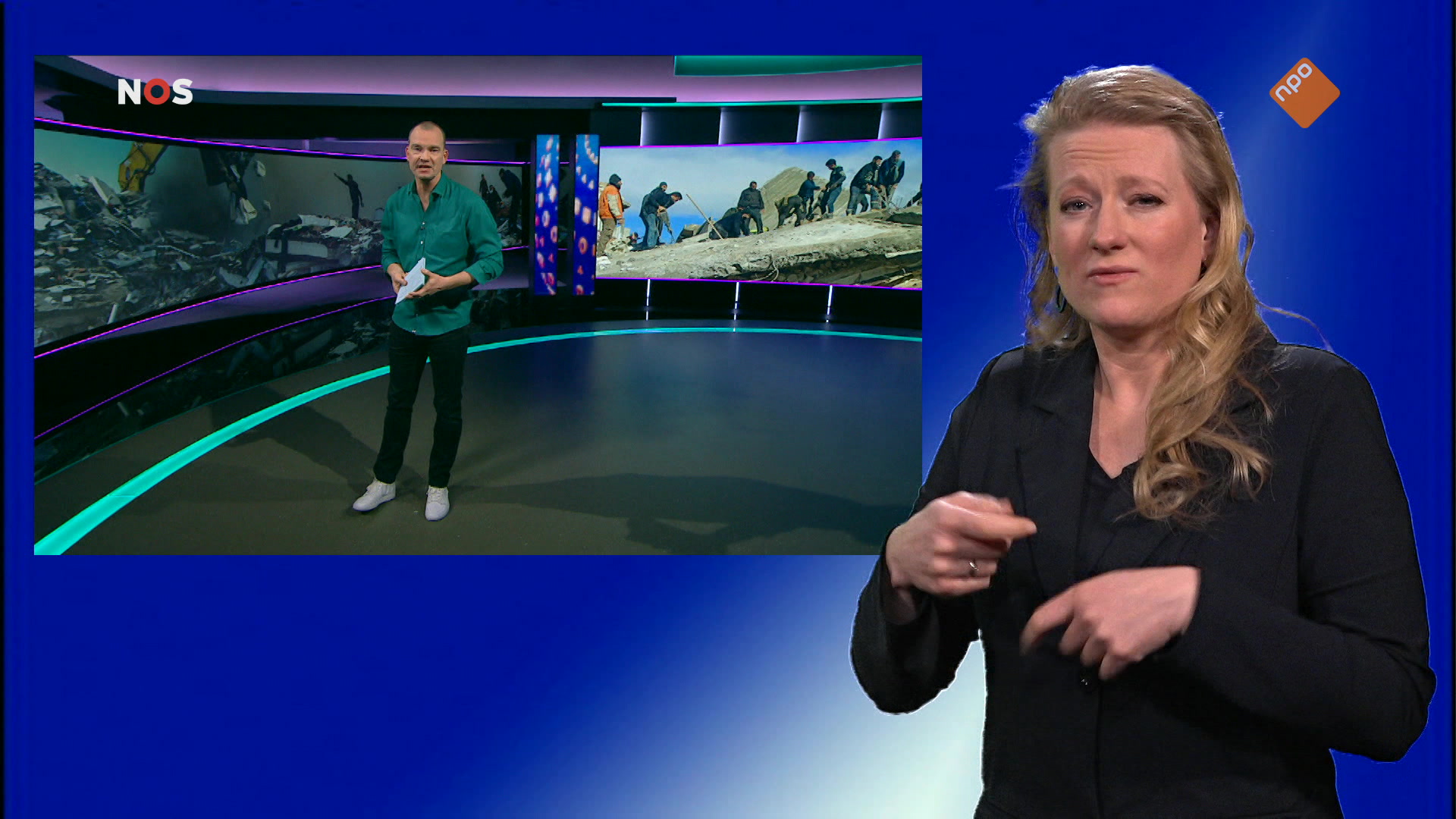 NOS Jeugdjournaal met gebarentaal