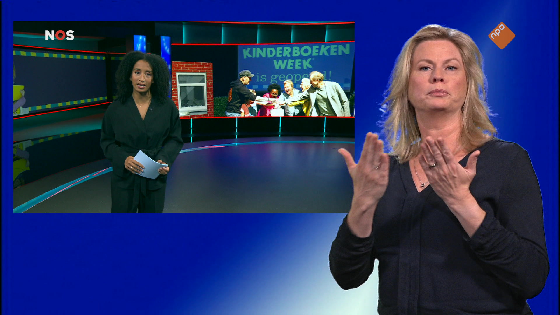 NOS Jeugdjournaal met gebarentaal