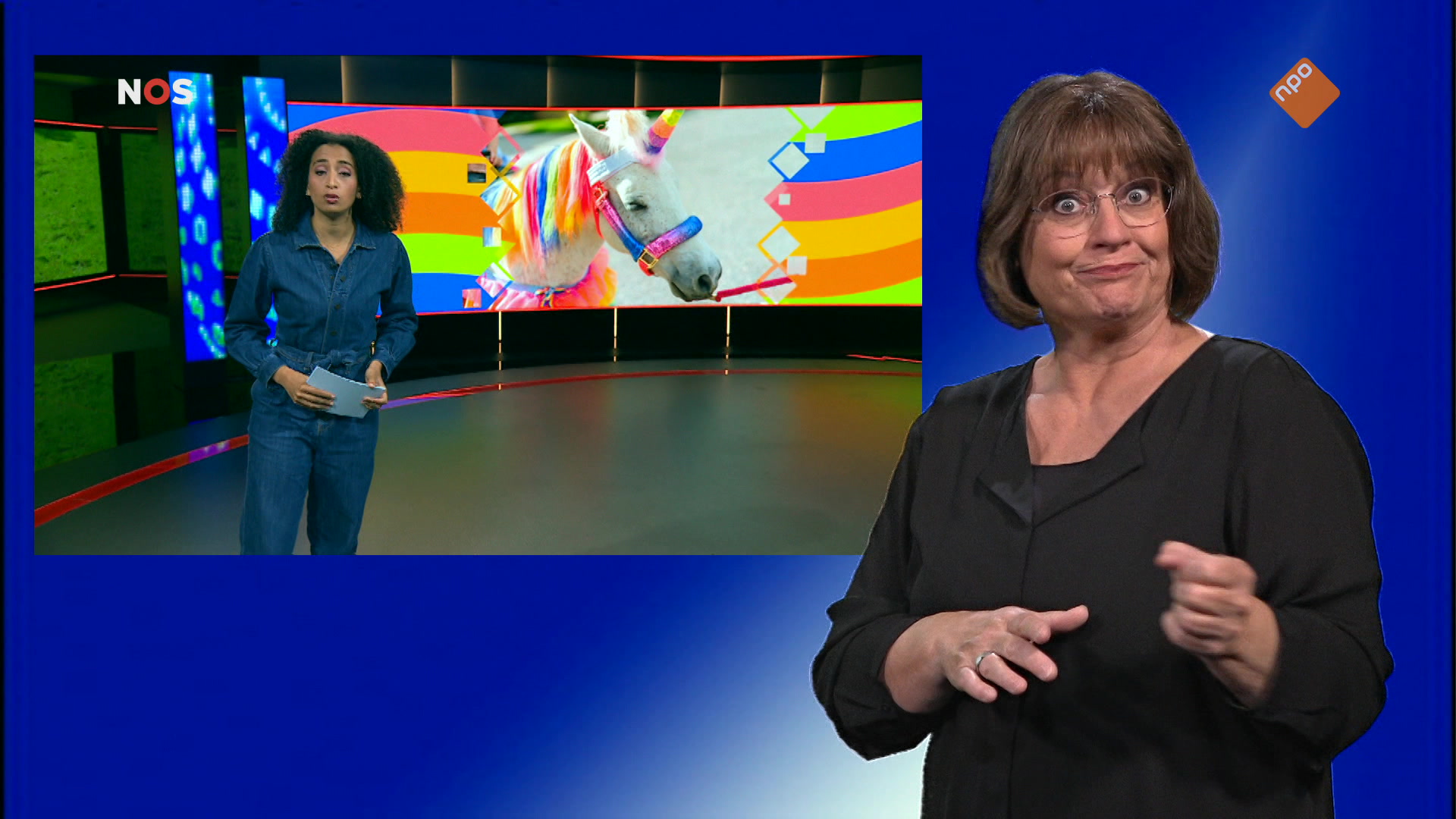 NOS Jeugdjournaal met gebarentaal