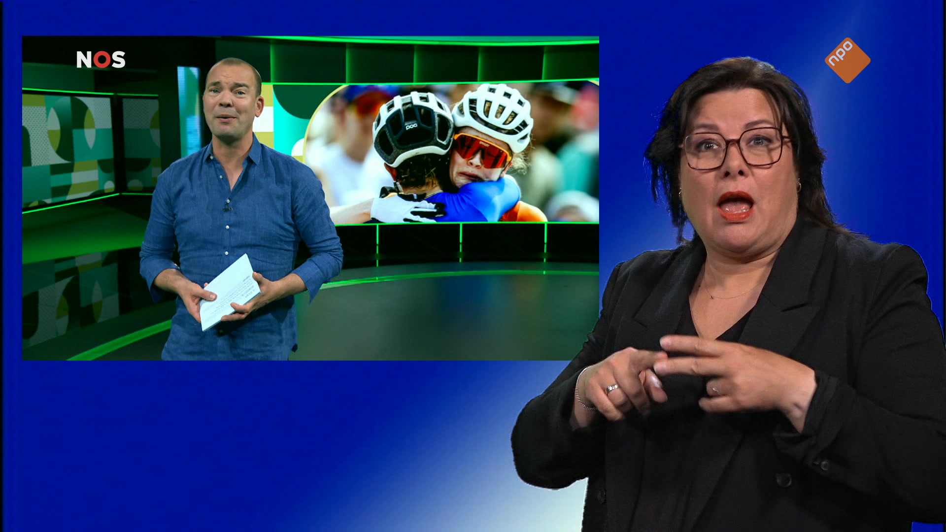 NOS Jeugdjournaal met gebarentaal