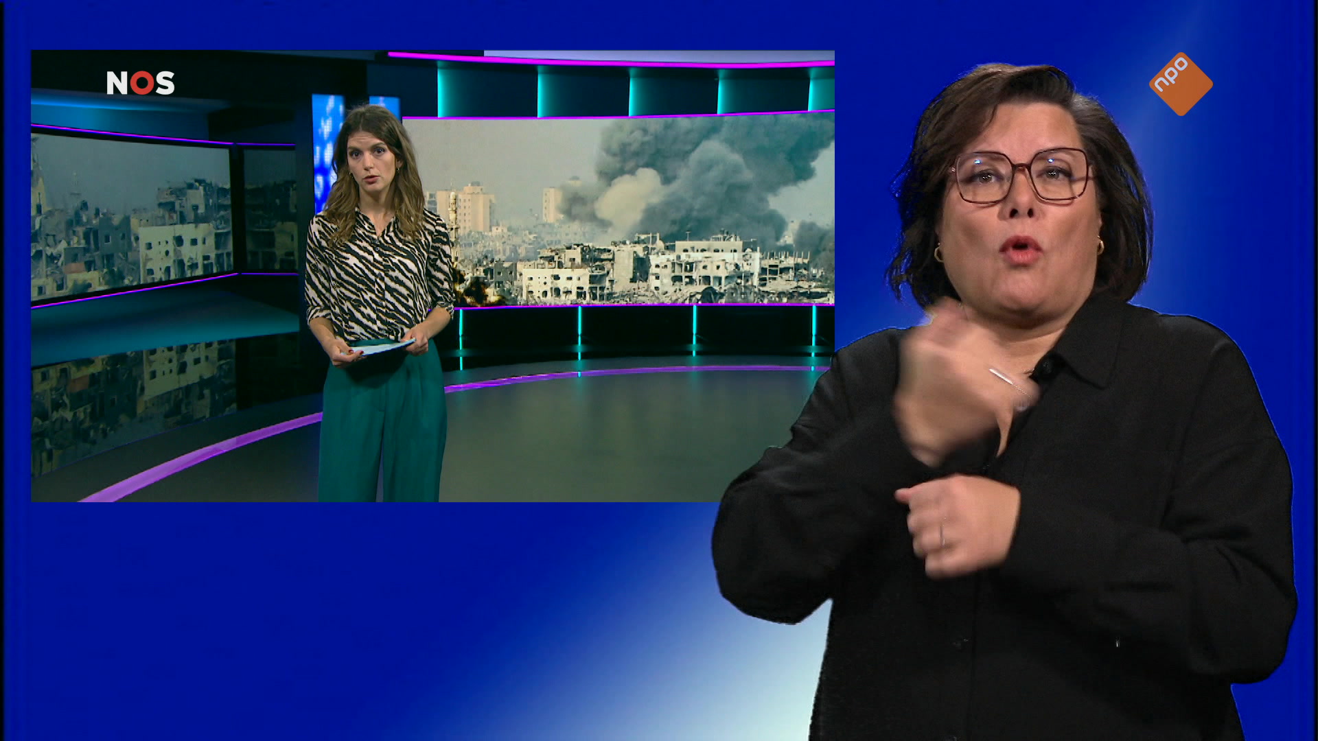 NOS Jeugdjournaal met gebarentaal
