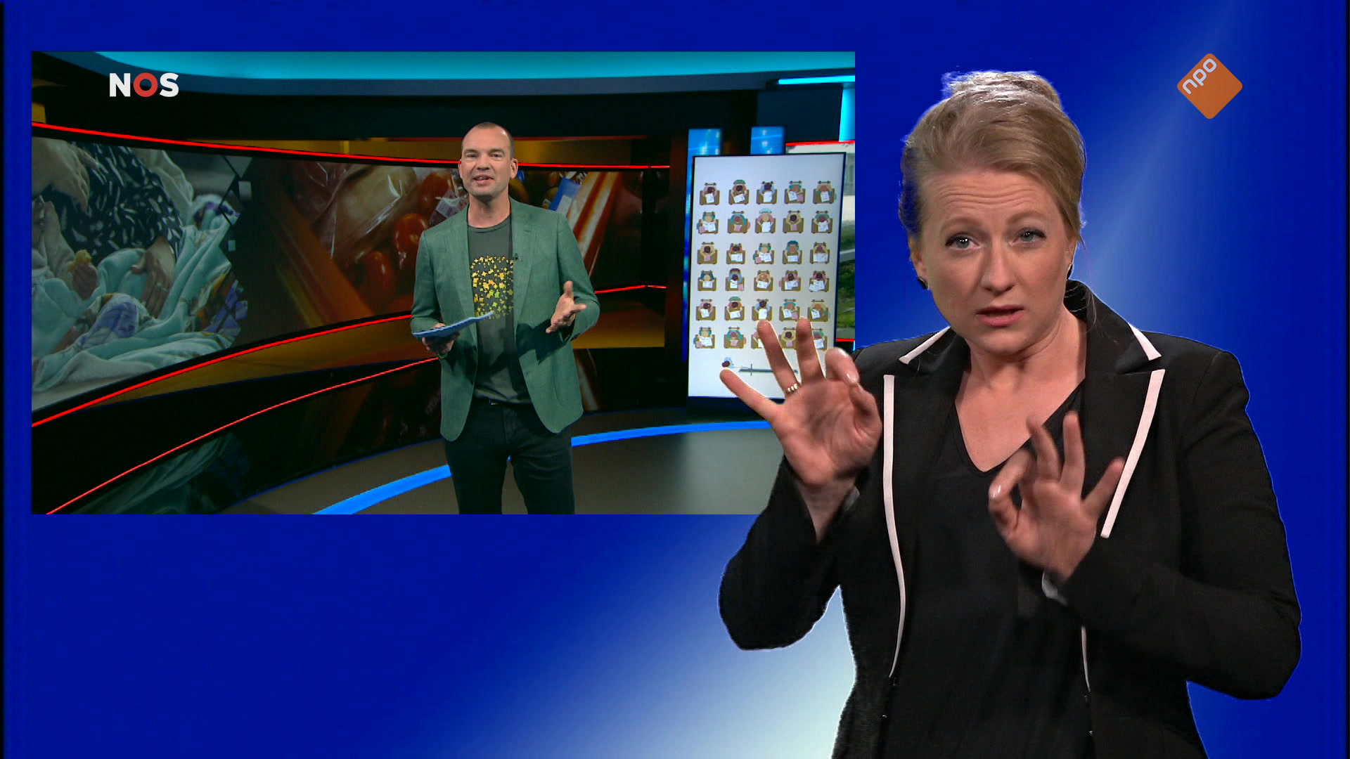 NOS Jeugdjournaal met gebarentaal