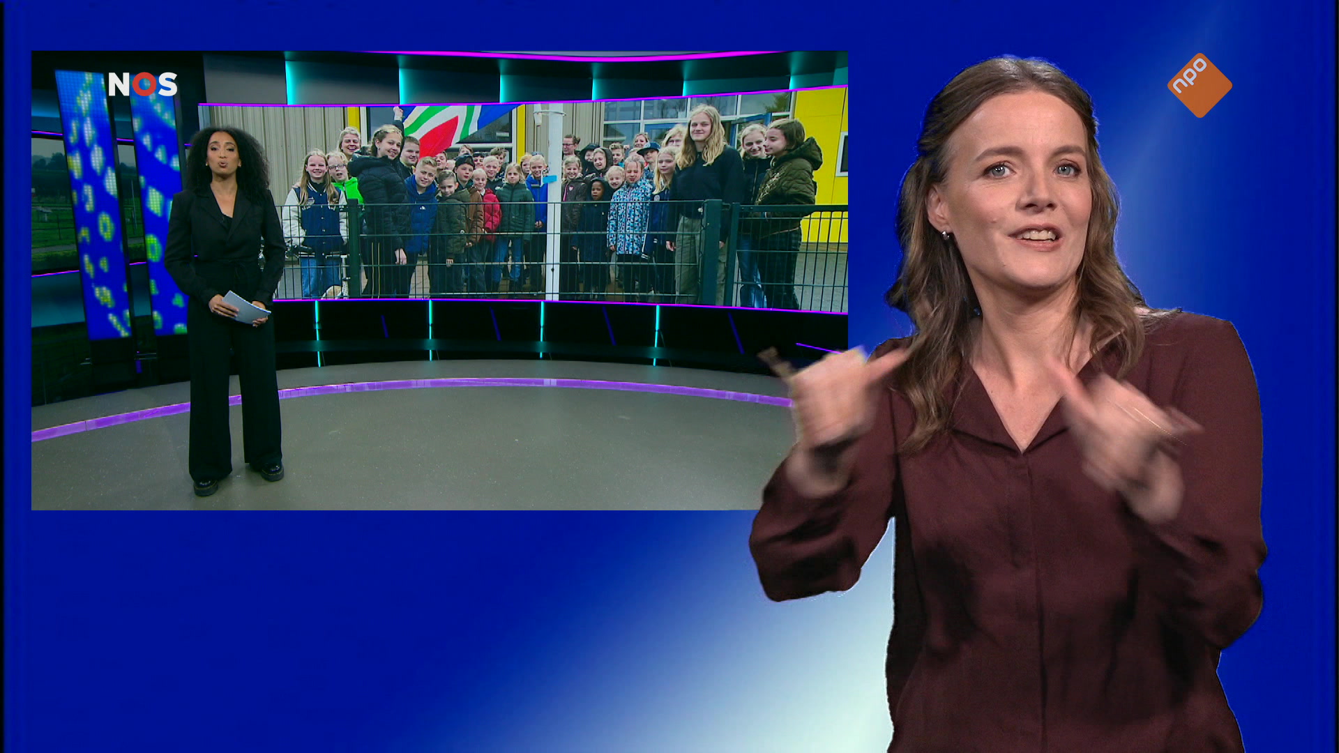 NOS Jeugdjournaal met gebarentaal