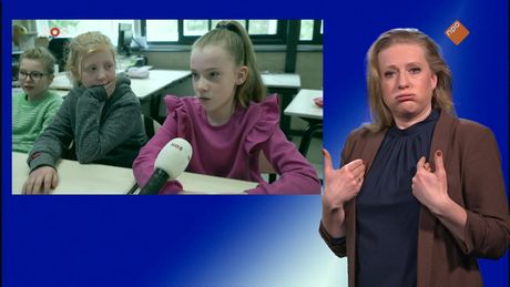 NOS Jeugdjournaal met gebarentaal