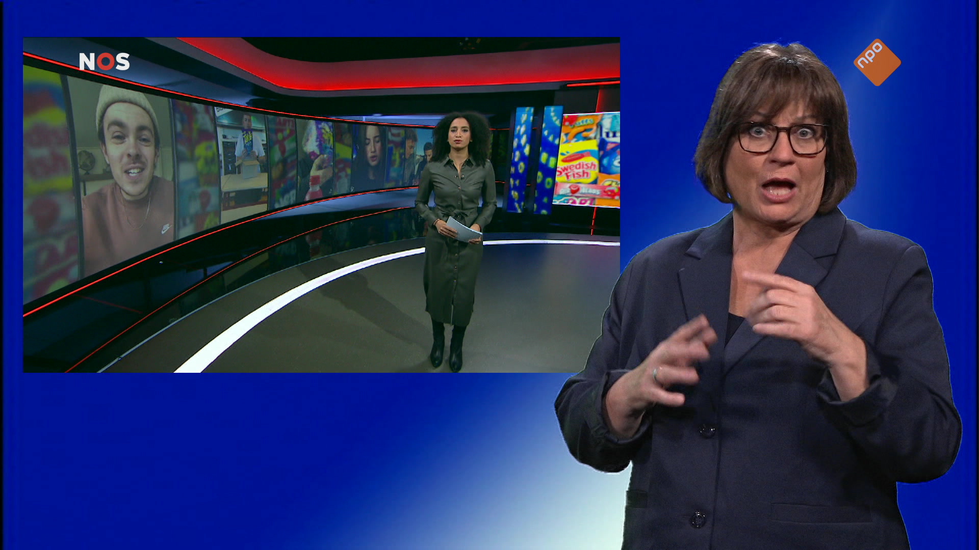 NOS Jeugdjournaal met gebarentaal