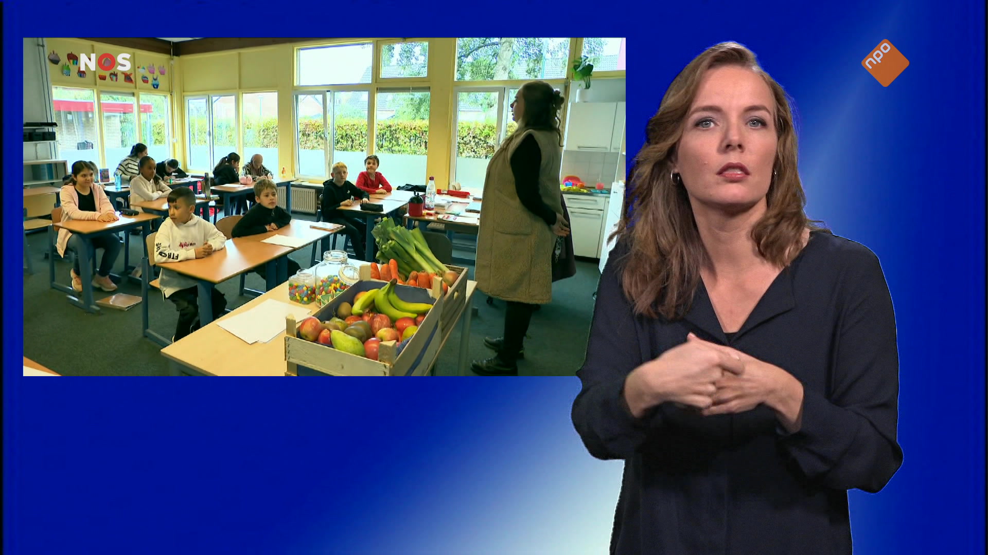 NOS Jeugdjournaal met gebarentaal