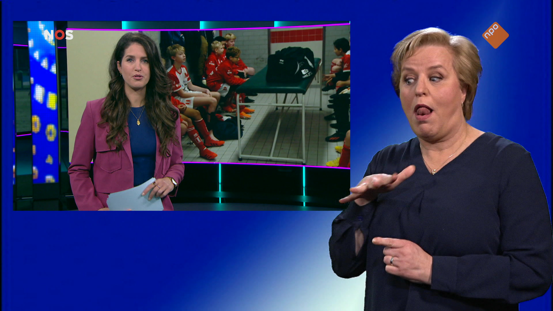 NOS Jeugdjournaal met gebarentaal