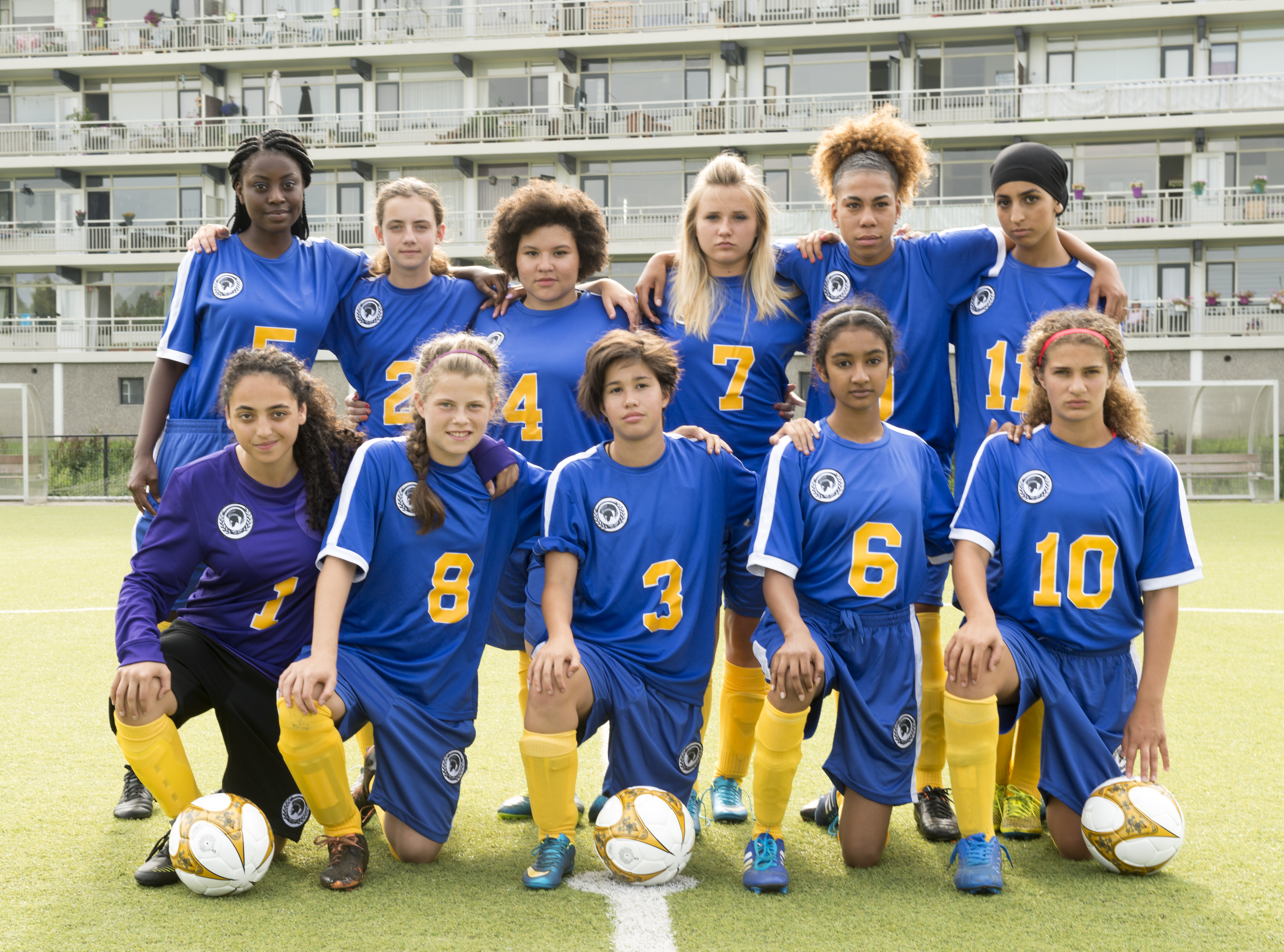 Voetbalmeisjes