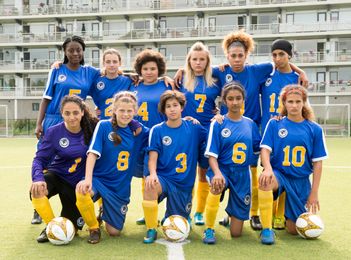 Voetbalmeisjes