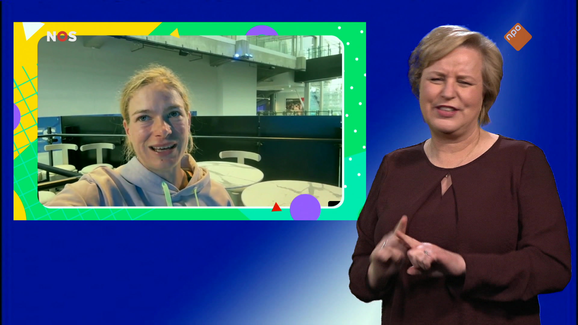 NOS Jeugdjournaal met gebarentaal