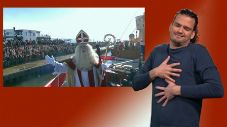 Intocht Sinterklaas 2022 met gebarentolk