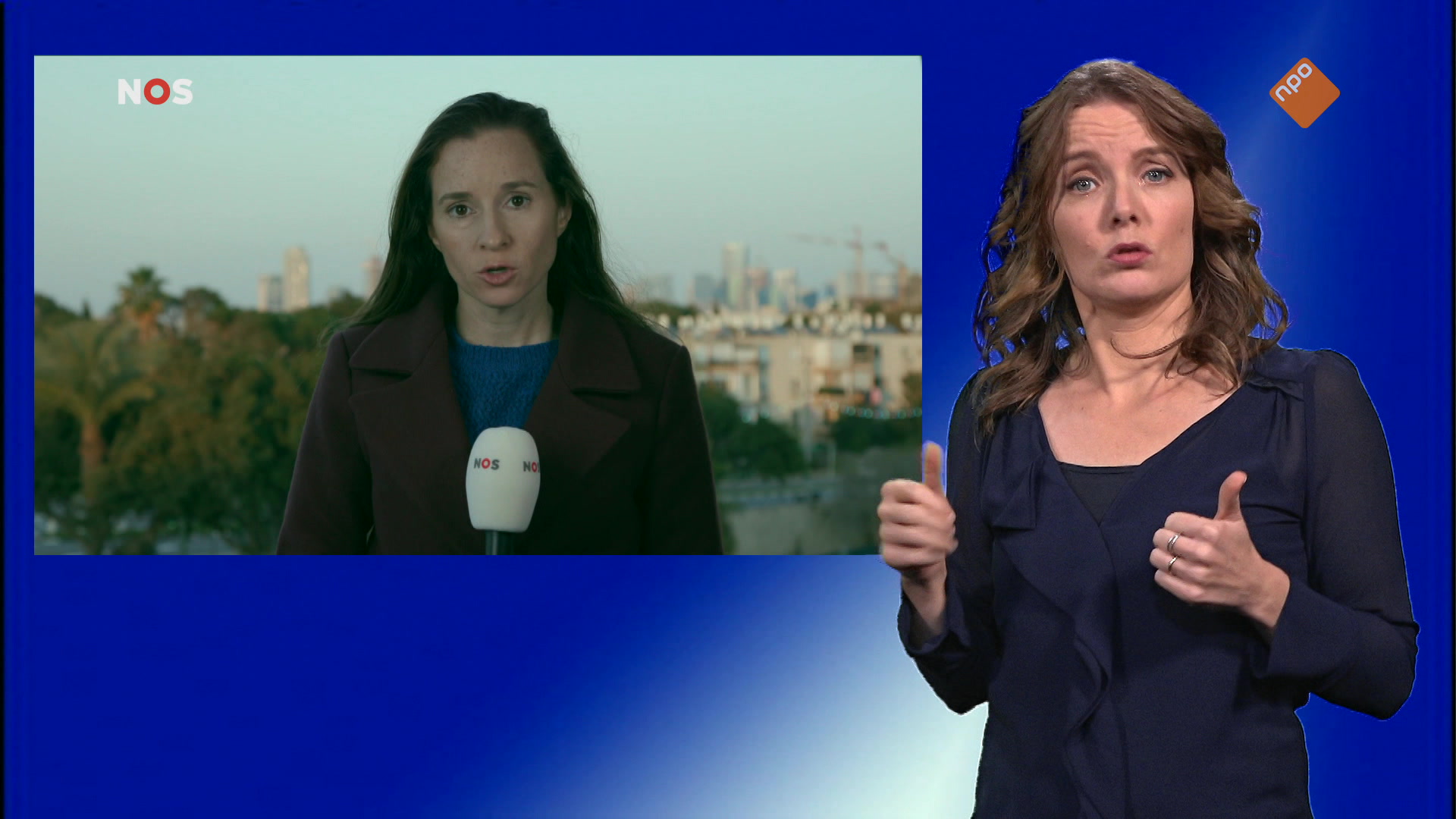 NOS Jeugdjournaal met gebarentaal