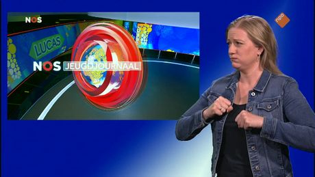 NOS Jeugdjournaal met gebarentaal