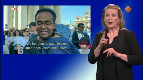 NOS Jeugdjournaal met gebarentaal
