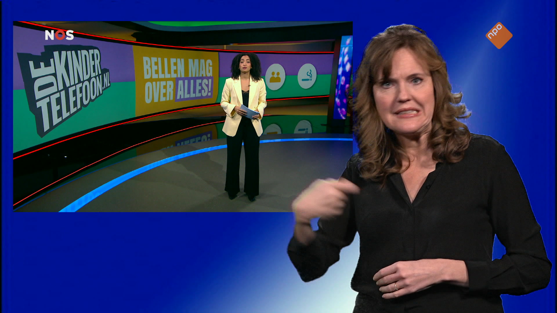 NOS Jeugdjournaal met gebarentaal
