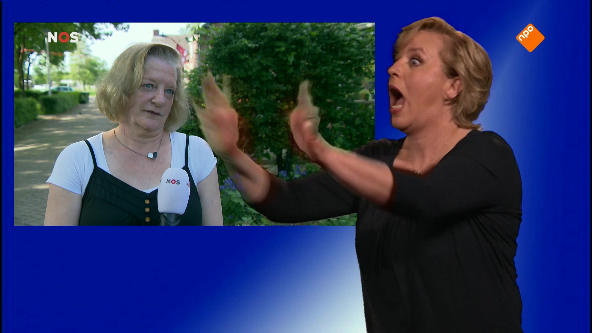 NOS Jeugdjournaal met gebarentolk