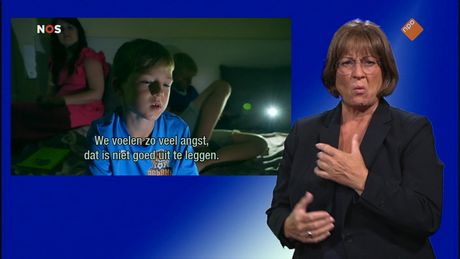 NOS Jeugdjournaal met gebarentaal
