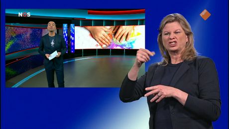 NOS Jeugdjournaal met gebarentaal
