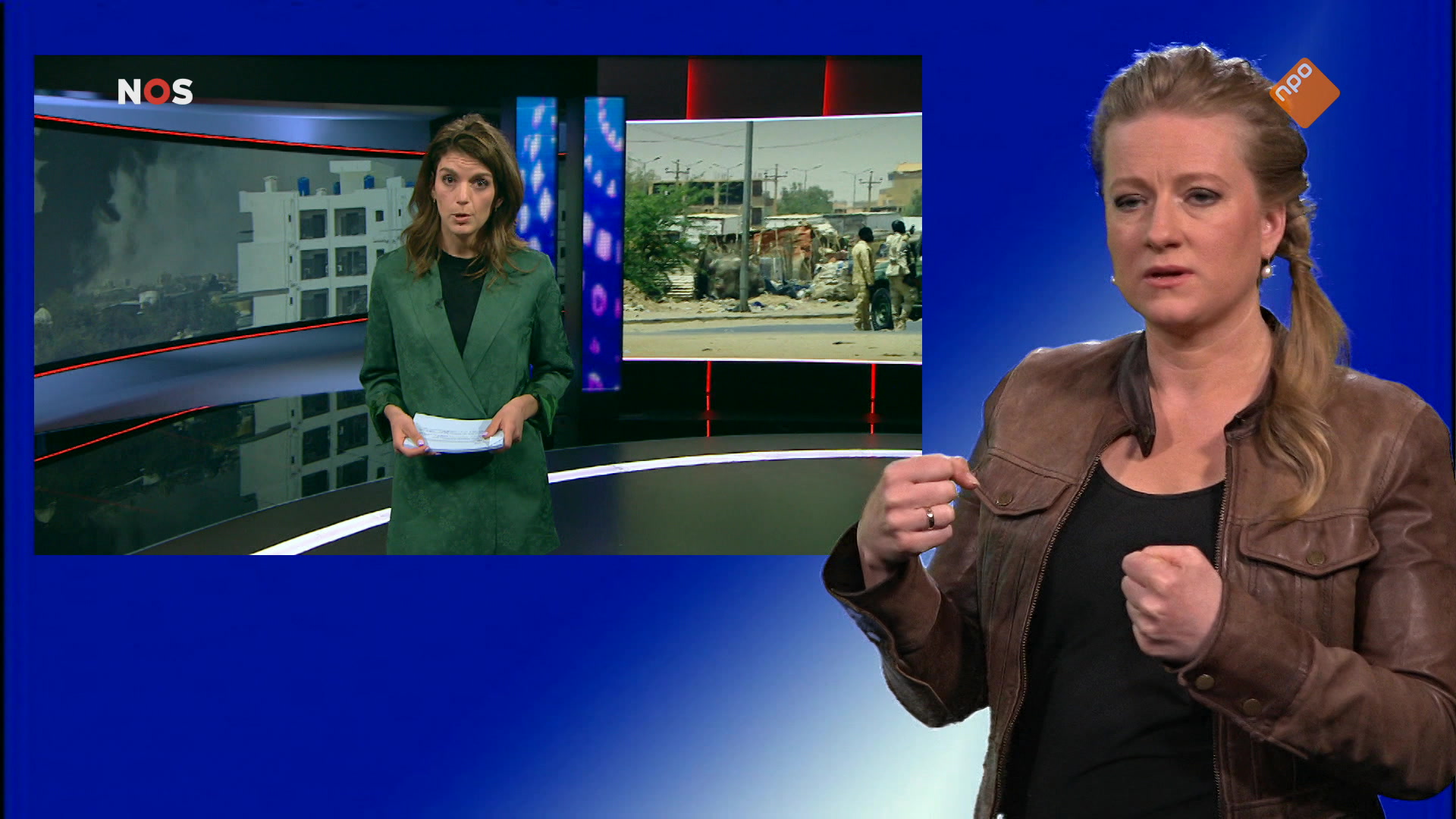 NOS Jeugdjournaal met gebarentaal