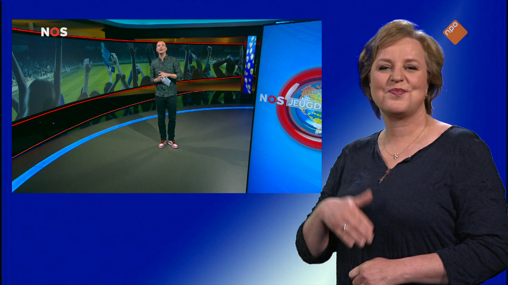NOS Jeugdjournaal met gebarentaal