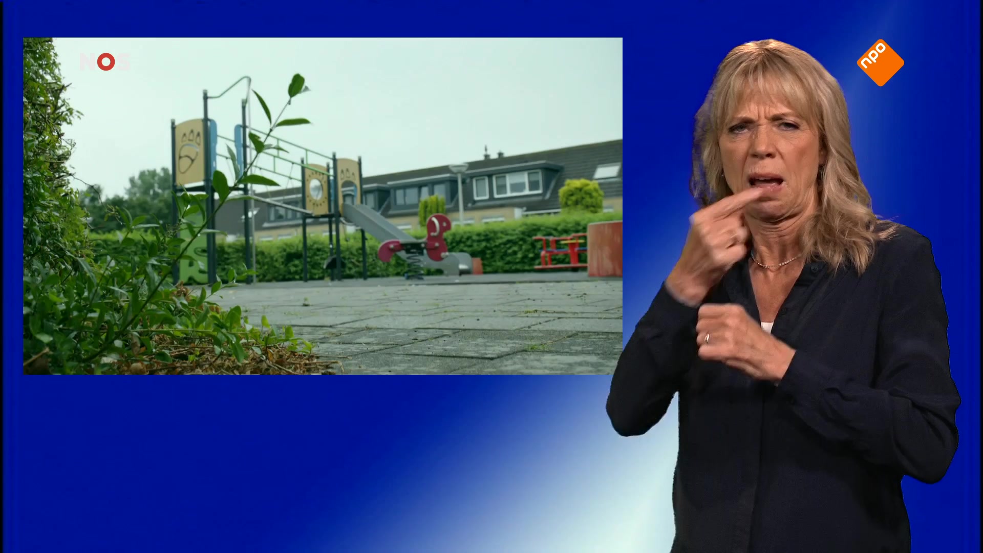 NOS Jeugdjournaal met gebarentolk